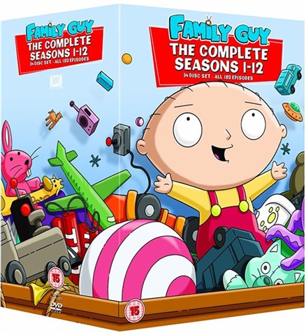 Family Guy - Season 1-12 (15) - CeX (IE): - Buy, Sell, Donate